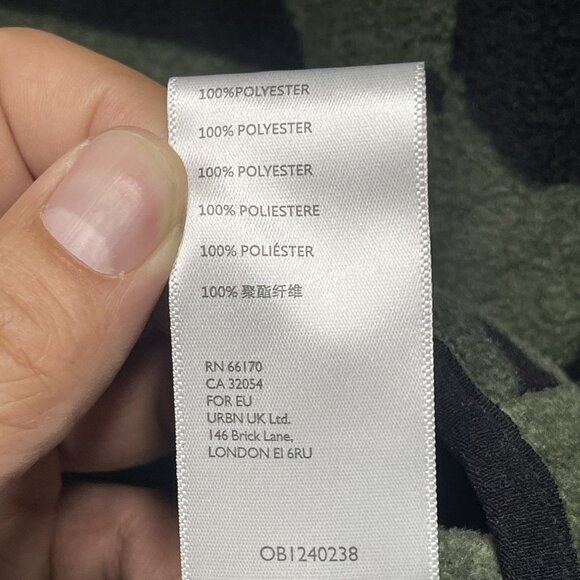 Without Walls Printed Mock Snap Polar Fleece Sweatshirt Urban Outfitters Aztec M - Picture 5 of 7